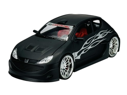 Welly peugeot 206 - welly, nero